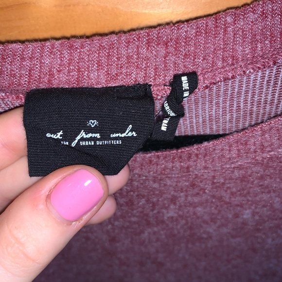 Burgundy Long Sleeve Sweater - Picture 6 of 7